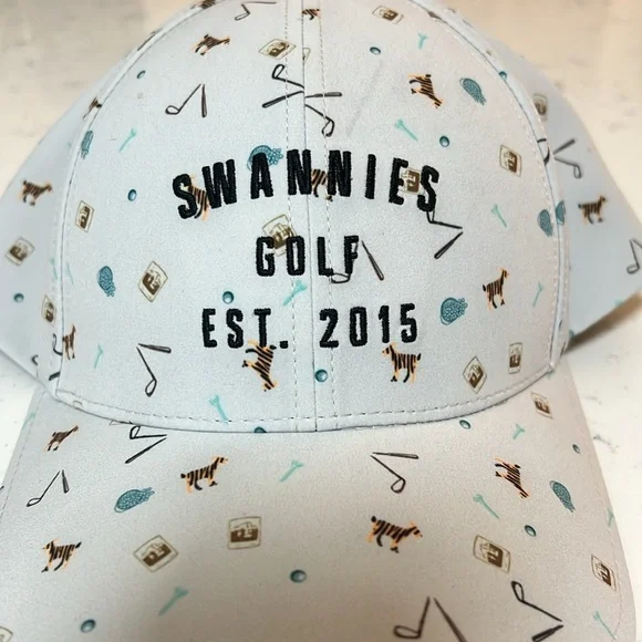 Lot of 2 Swannies golf hats - Picture 2 of 6